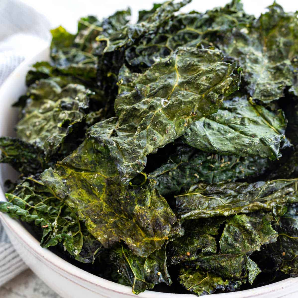 Baked Kale Chips - Jessica Gavin
