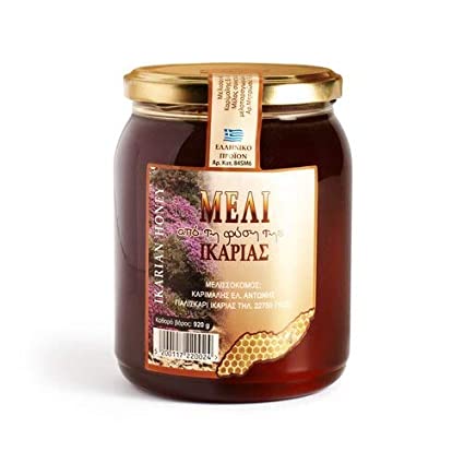 Amazon.com : Greek Honey from Ikaria in Glass Jar 920 grams : Grocery & Gourmet Food