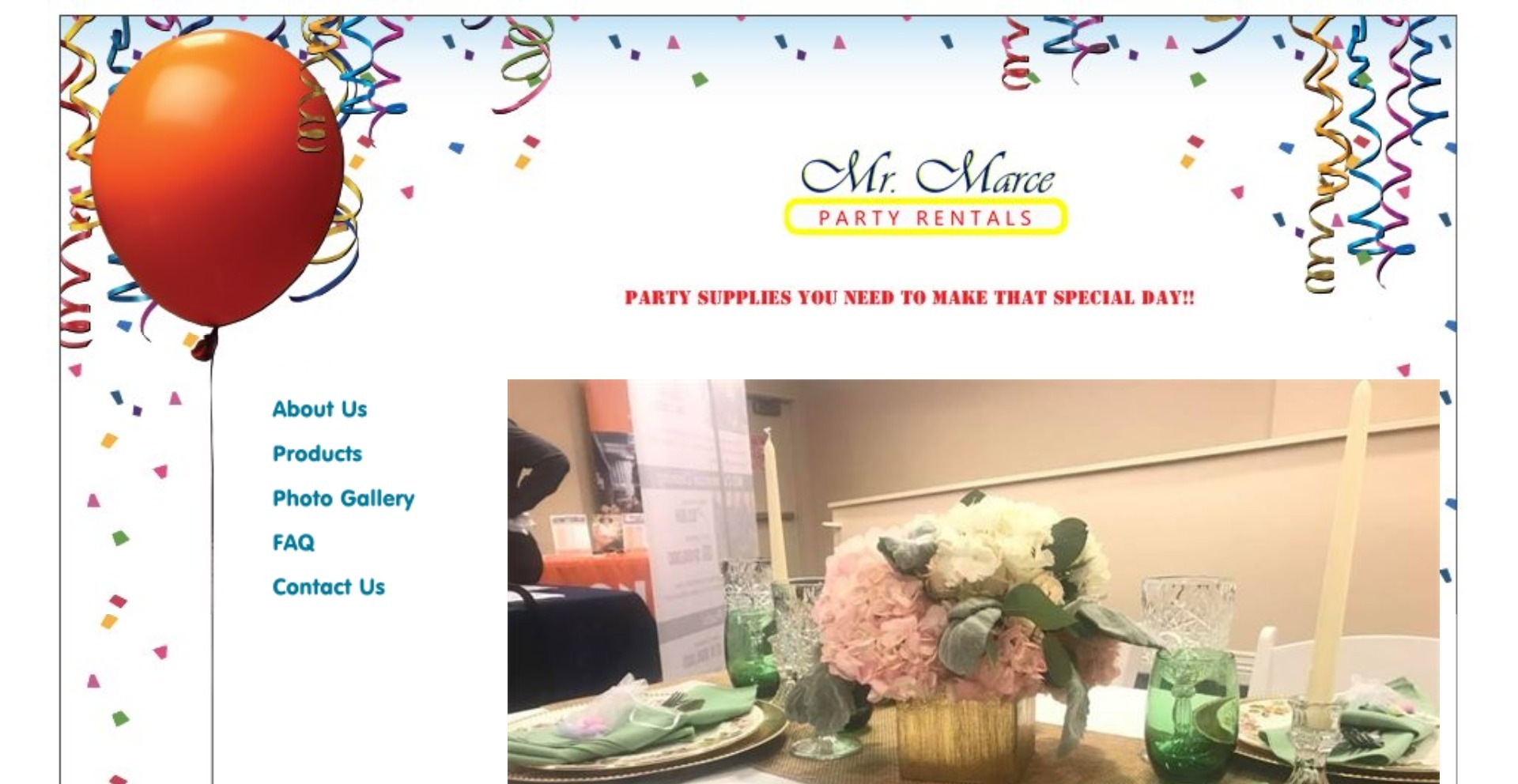 Mr. Marce Party Rentals