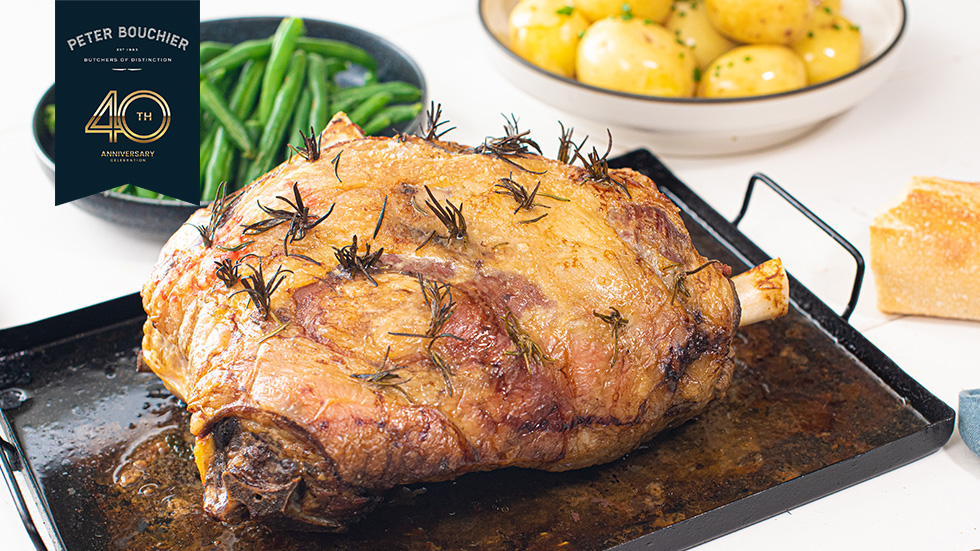 Slow Cooked Lamb Shoulder with Garlic and Anchovy