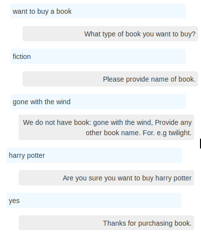Bot Sample Conversations