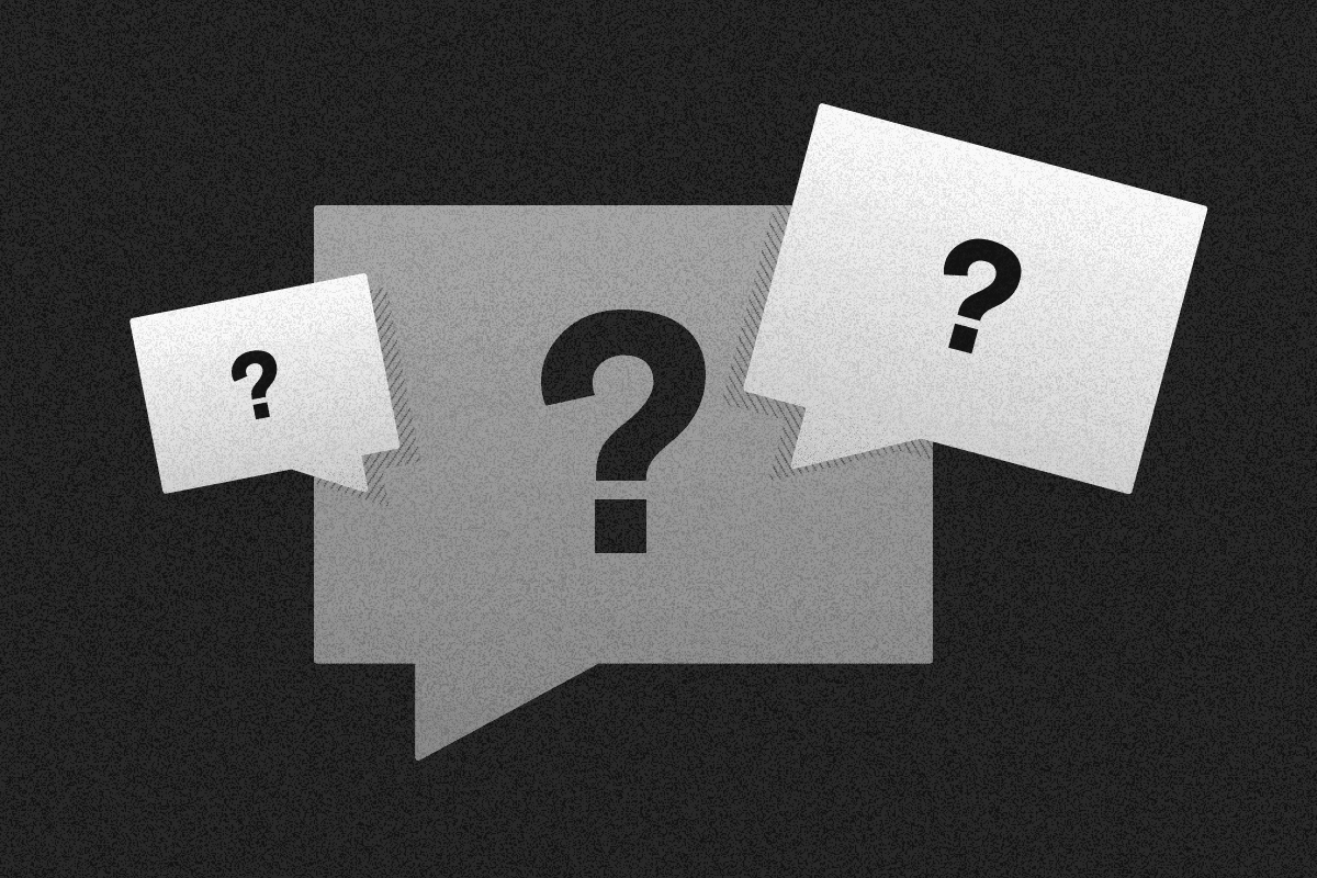Question marks