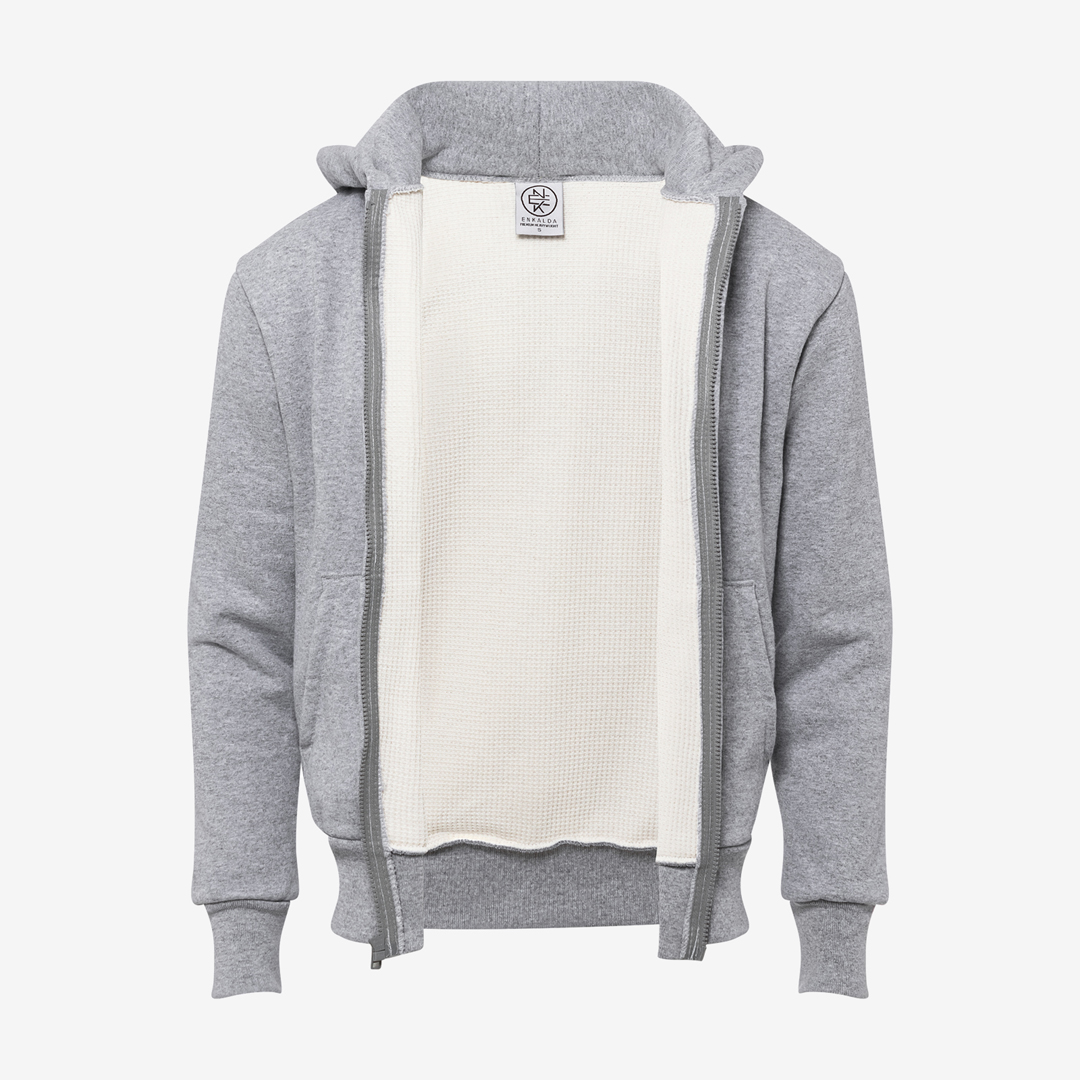 Enkalda Premium Heavyweight Thermal Lined Zipper Hoodie