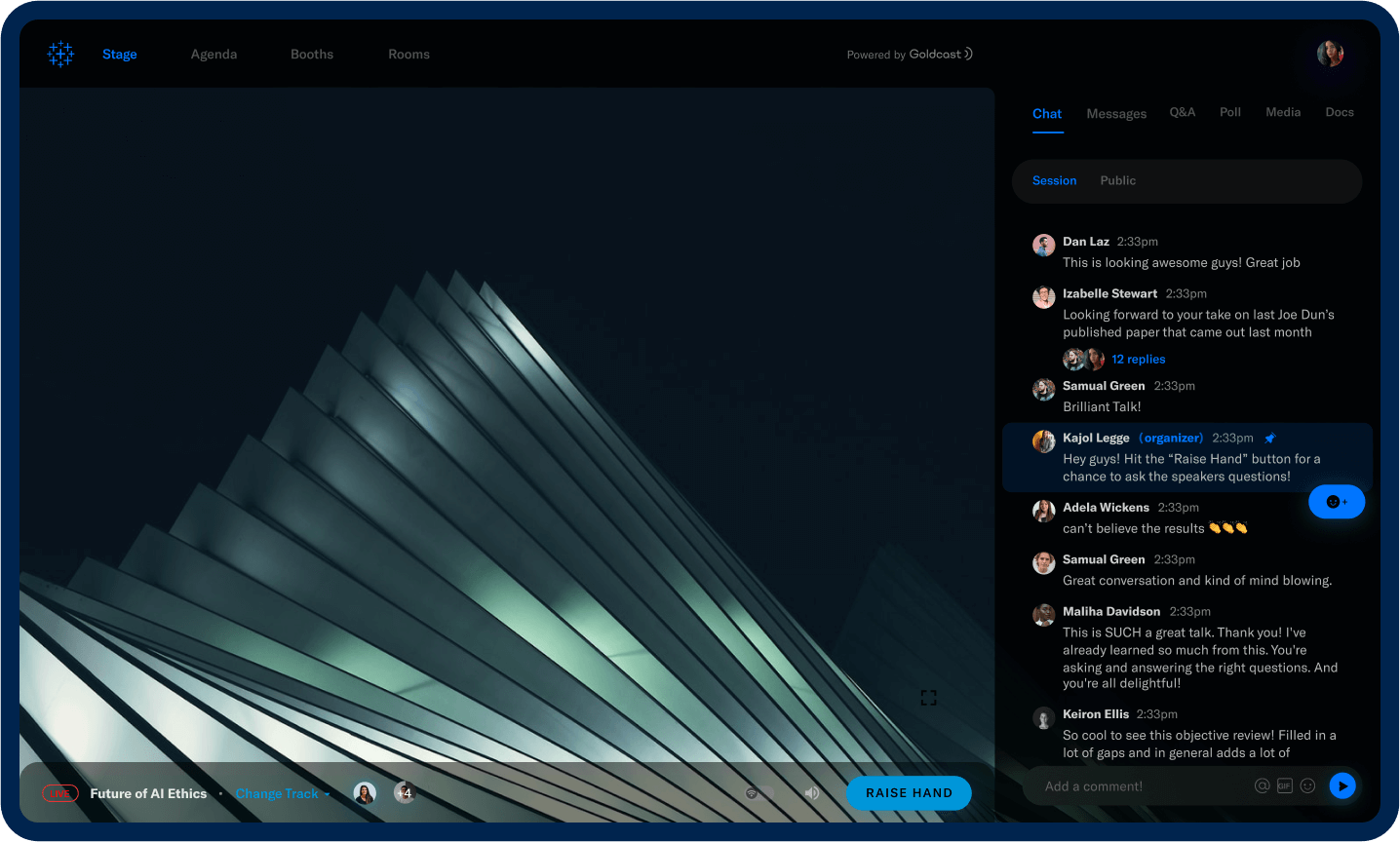 Run virtual & hybrid events that