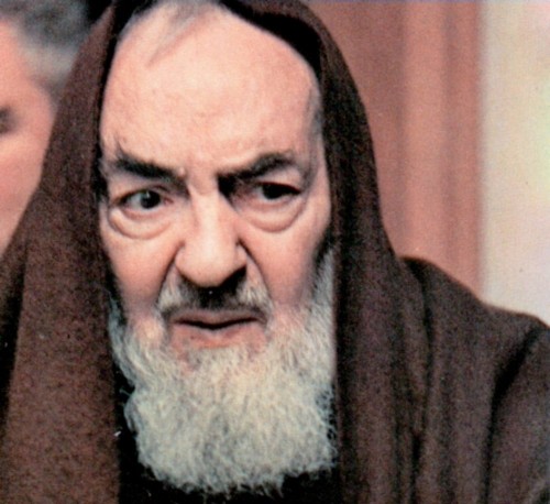 foto del padre pio