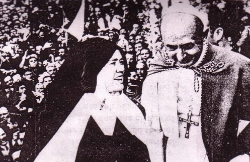 sor lucia de fatima y pablo vi