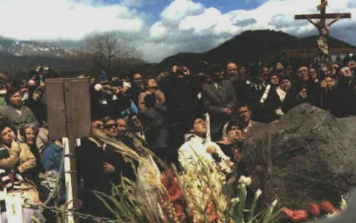 aparicion de la madonna al vidente de belpasso