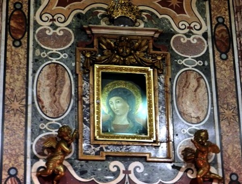 virgen del pozzo en roma