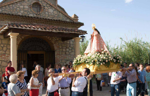 ns de la salud de alcantarilla sale de su ermita