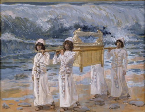 arca de la alianza pasando el mar rojo fondo