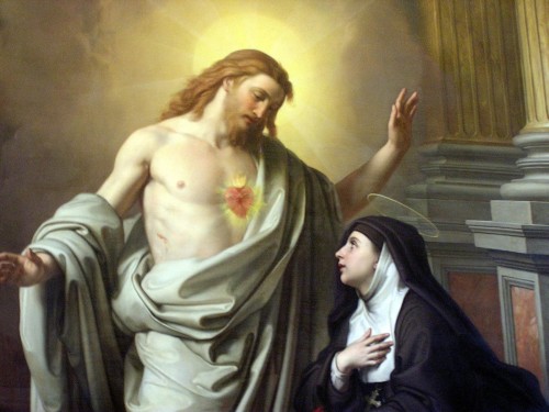 santa margarita maria de alacoque