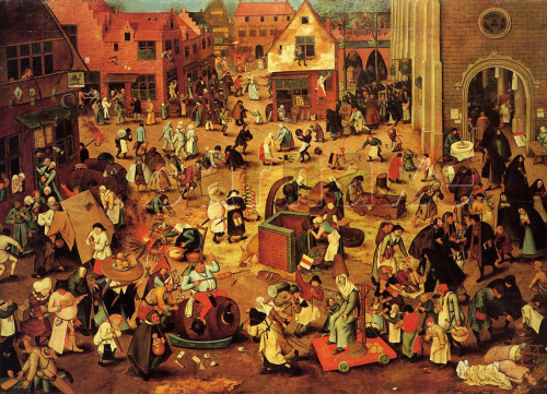 pieterbruegel combate de carnaval y cuaresma