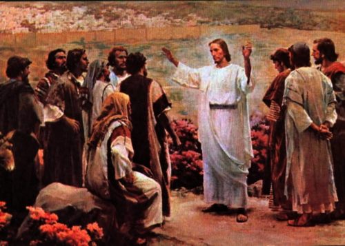 jesus con sus discipulos