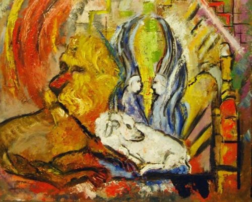 la oveja y el leon