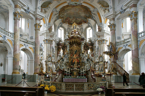 altar de los 14 santos auxiliadores