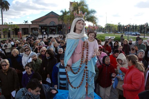 virgen del rosario de san nicolas en el tigre