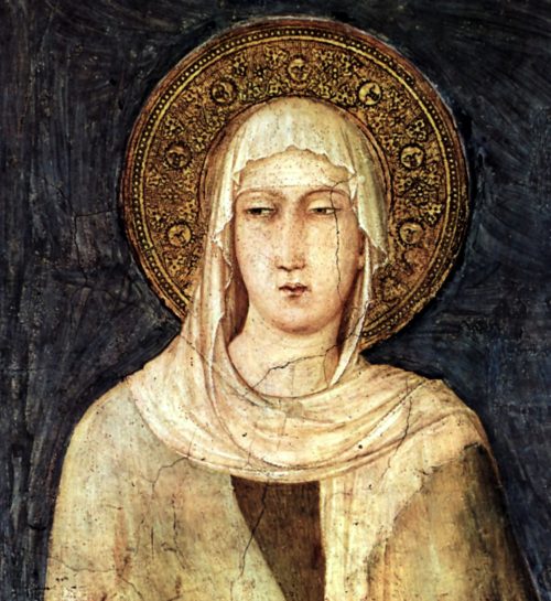 pintura de santa clara