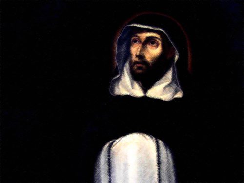Pintura de Santo Domingo de Guzman