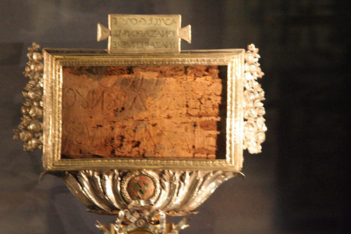 fragmento del titulus crucis