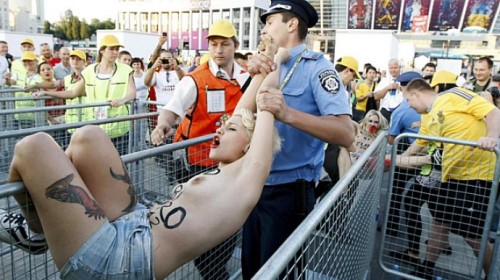 sara winter arretada por la policia