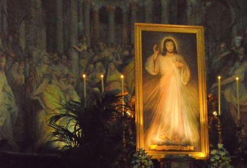 cuadro de jesus de la misericordia