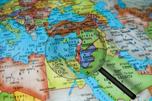 mapa de israel fondo