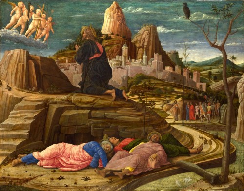 oracion en el huerto andre mantegna fondo