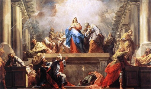 descendimiento del espiritu santo