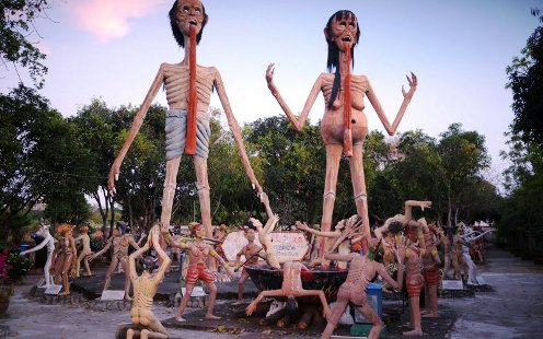 jardin del infierno de tailandia