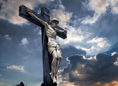 jesus crucificado fondo