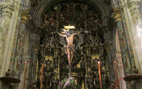 cristo en la cruz sevilla fondo