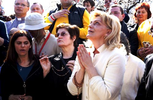 mirjana recibiendo mensaje