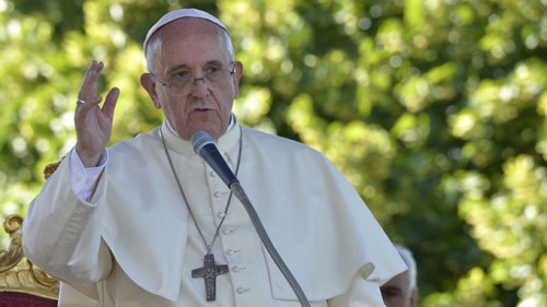 papa francisco verde