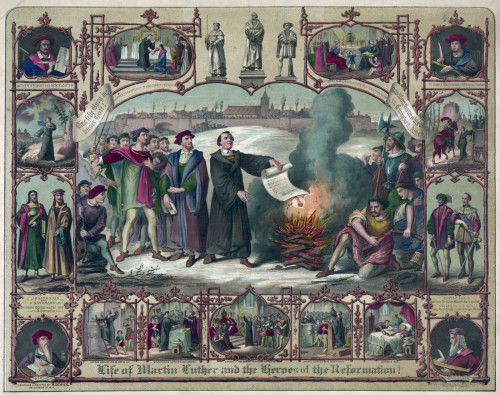 escenas de la reforma protestante