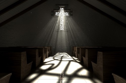 cruz-en-vitral-blanco-y-negro 2