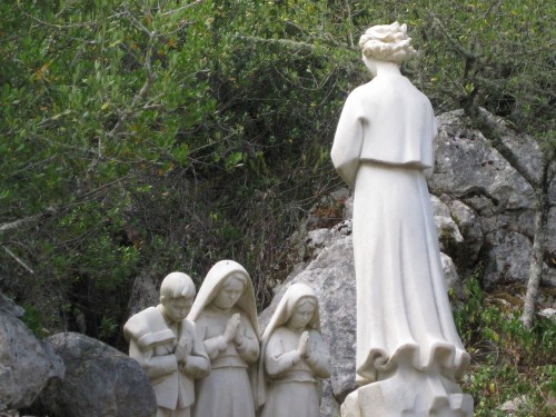 angel de postugal y videntes de fatima