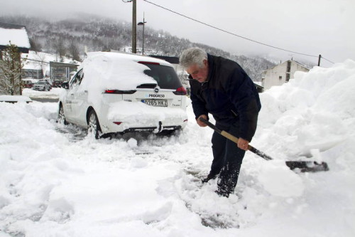 temporal frio nieve