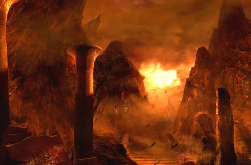 columnas del infierno