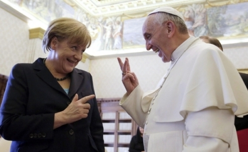 francisco y merkel