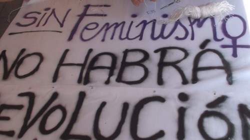sin feminismo no habra revolucion