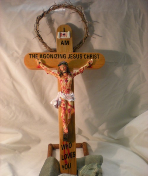 jesus agonizante crucifijo