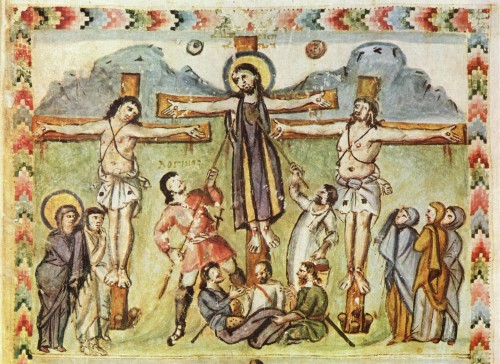 jesus traspasado por la lanza de longinos