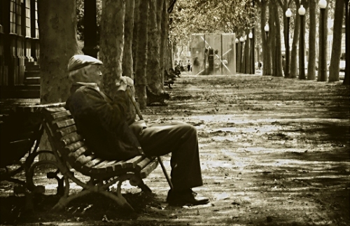 ancianos en soledad