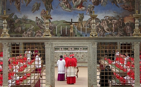 conclave en capilla sixtina