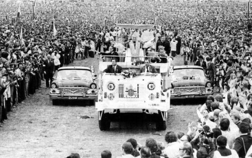 procesion juan pablo ii en polonia