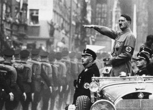 hitler y tropas