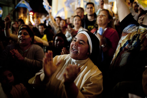 APTOPIX Argentina Pope Latin America