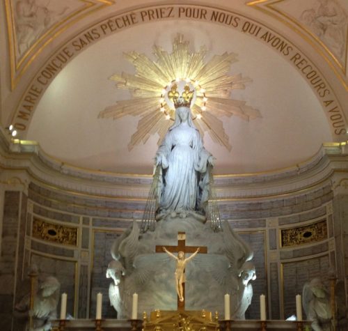 altar de la medalla milagrosa