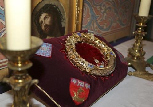 corona de espinas de jesucristo en francia