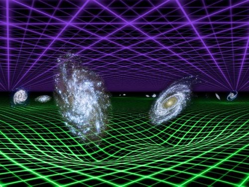 las ondulaciones en el tejido del espacio-tiempo